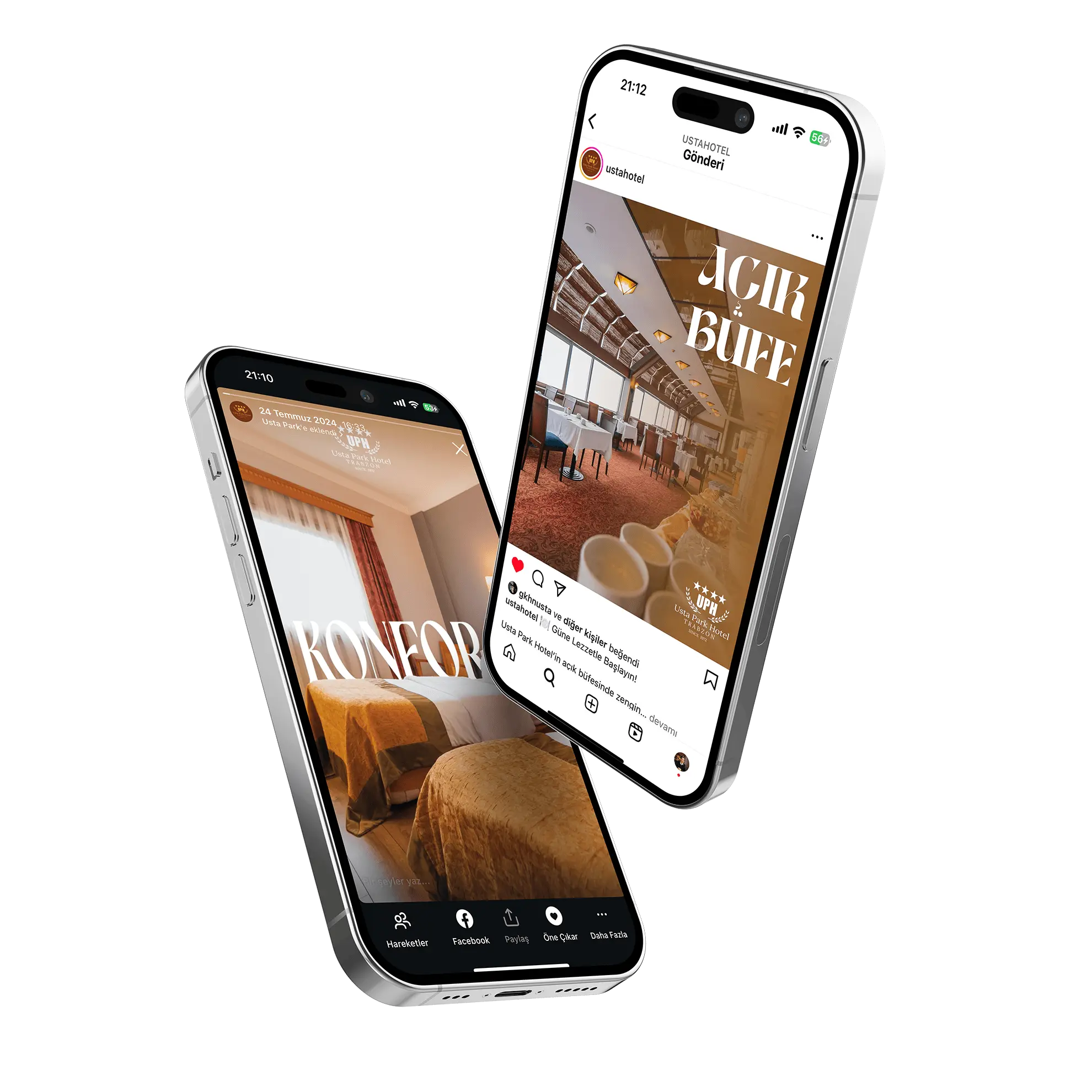 Usta Park Hotel Sosyal Medya Yönetimi